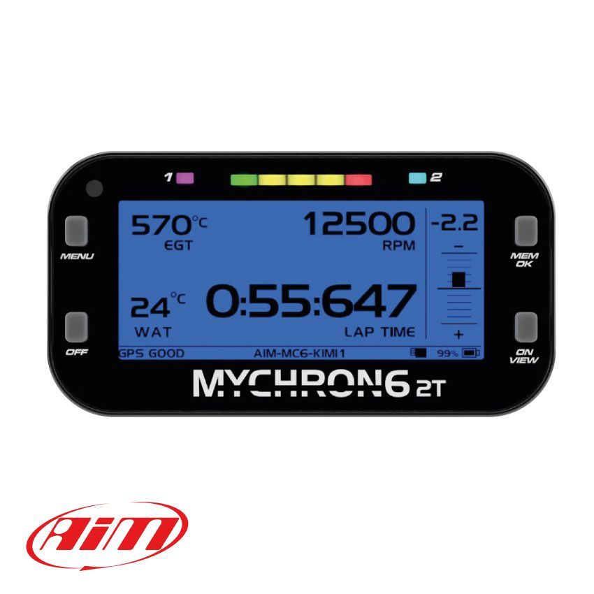 AiM MyChron 6 2T GPS Lap Timer AiM MyChron 6 2T GPS Lap Timer