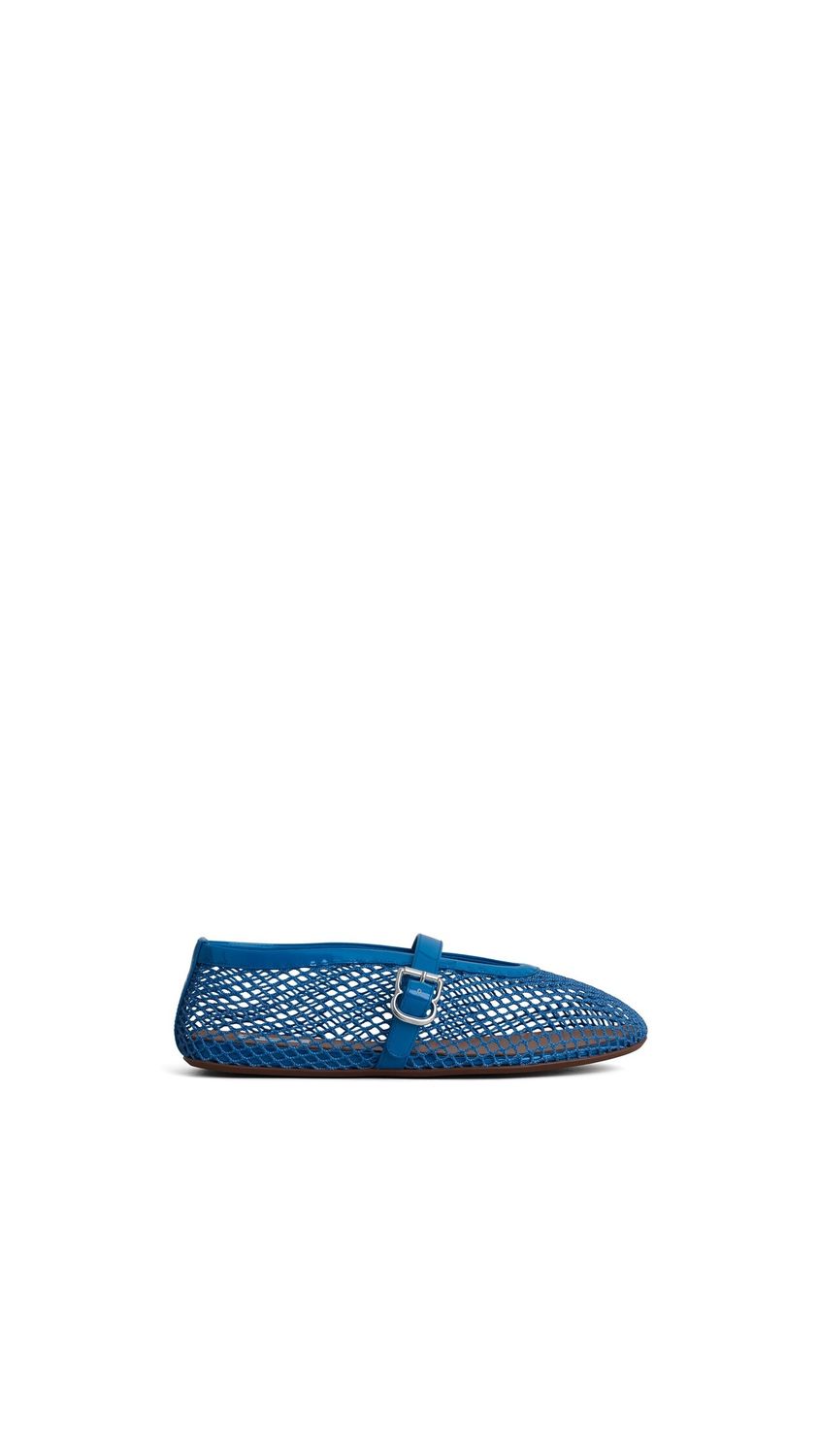 BALLET FLATS IN FISHNET
