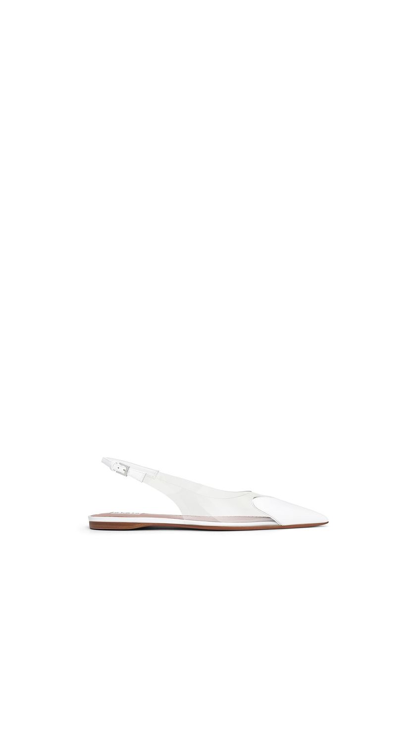 LE CŒUR FLAT SLINGBACKS IN PATENT CALFSKIN