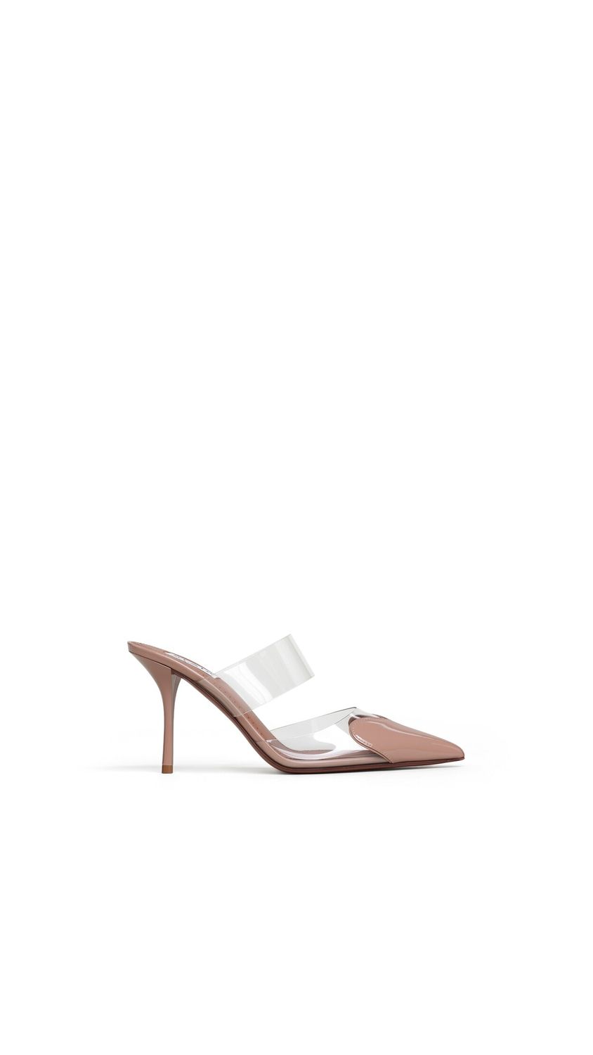 LE CŒUR MULES IN PATENT LEATHER