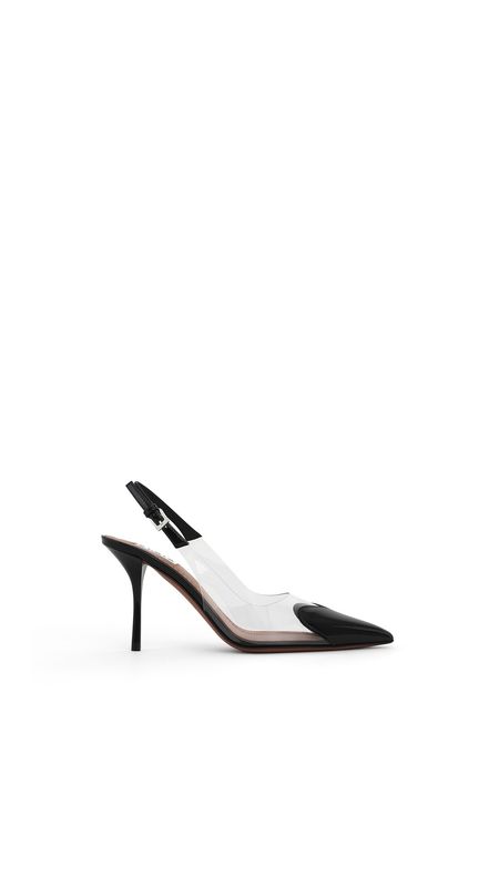 LE CŒUR SLINGBACKS IN PATENT LEATHER