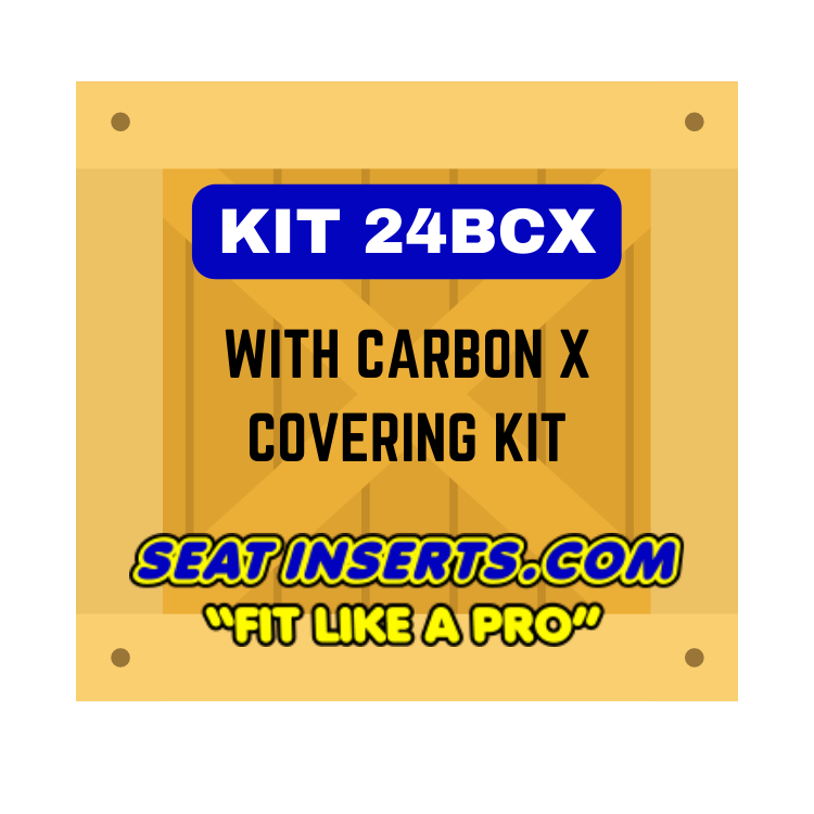 Seat Insert Kit 24BCX:  Used in Dragsters, Sprint Cars, Etc.