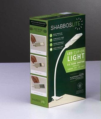 ShabbosLite® LED Clip-on Lamp