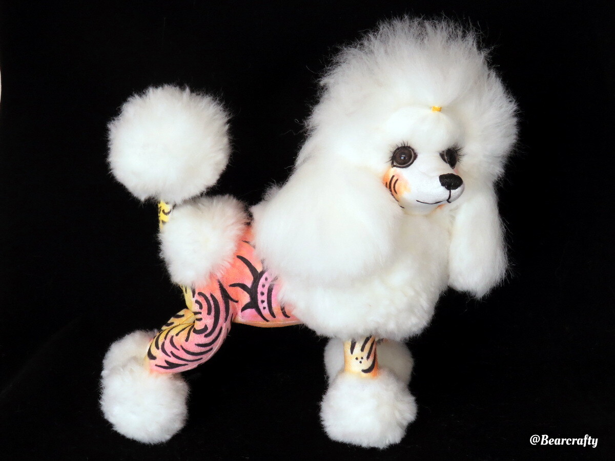 Artistic Toy Poodle Meyli handmade collectors item