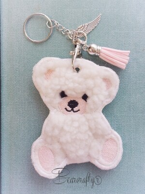 Custom Key chains-Bag jewel Memory Teddy-bear