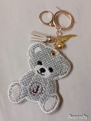 Custom Key chains-Bag jewel Memory Teddy-bear