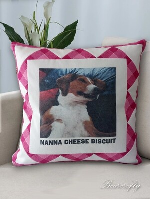 Patchwork Memorial/Keepsake Cushion pillow covers
