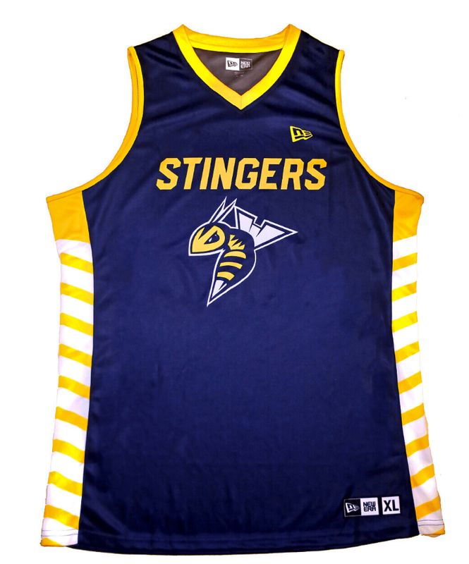 Edmonton Stingers Youth Navy Replica Jersey