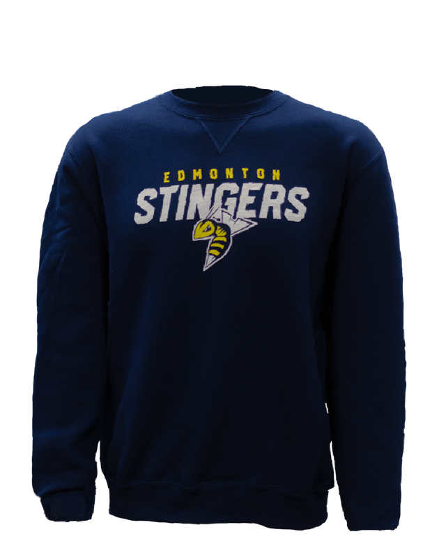 Courtside Navy Crewneck Sweater
