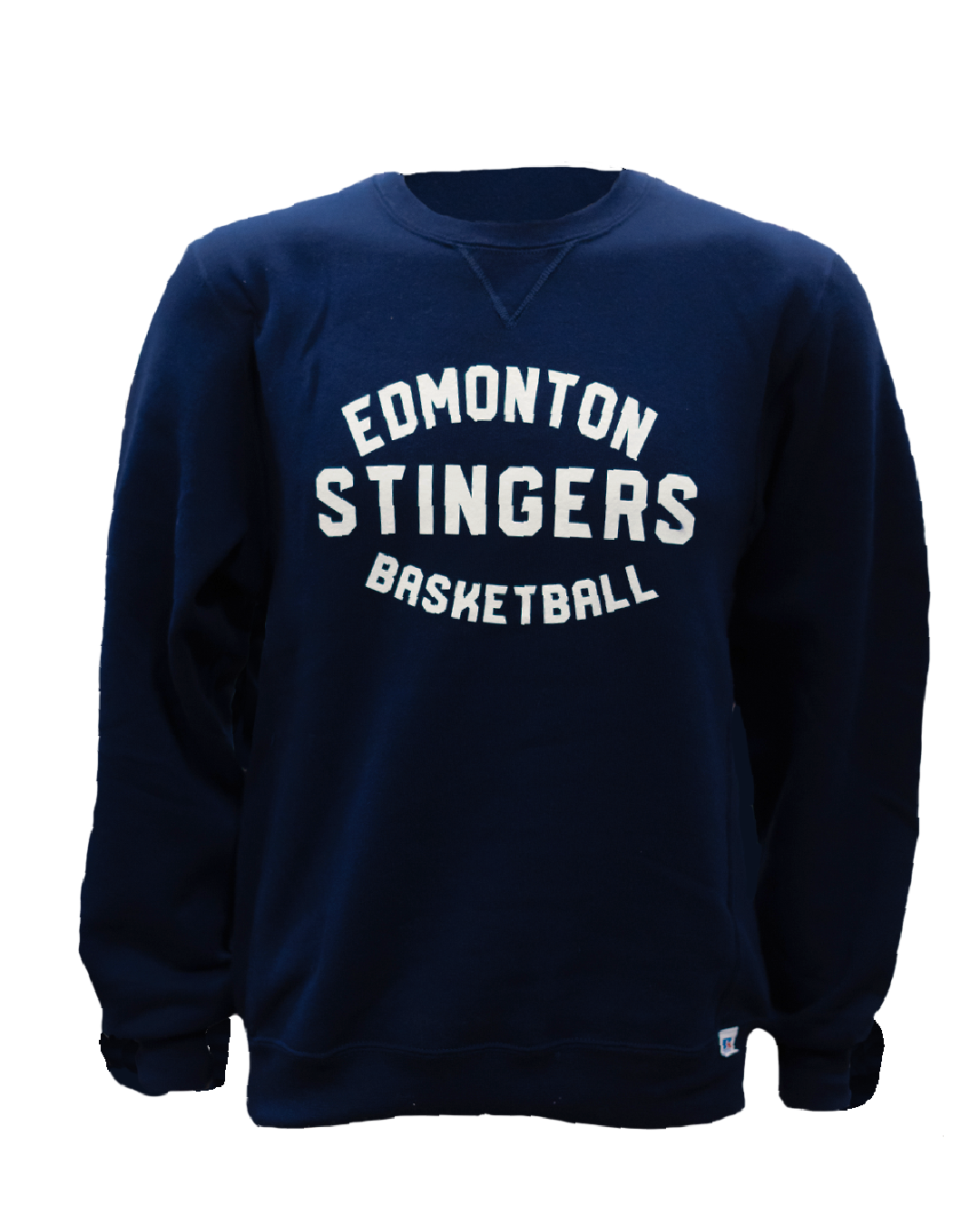 Wordmark Navy Crewneck Sweater