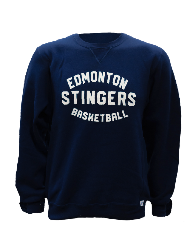Wordmark Navy Crewneck Sweater