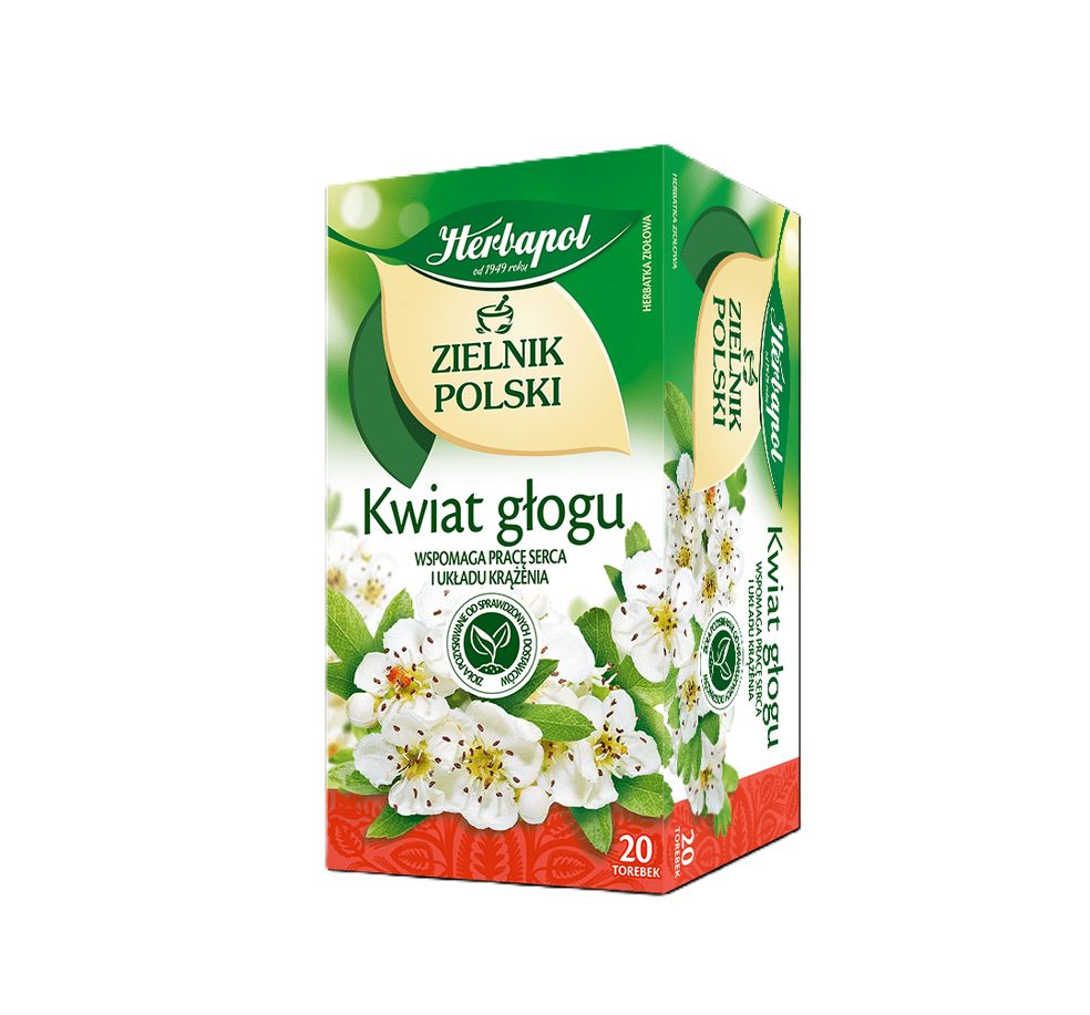 Hawthorn flowers herbal tea