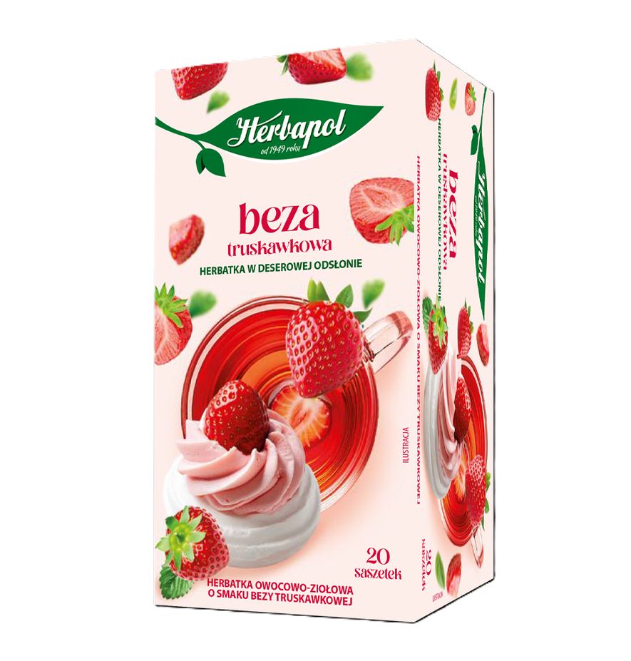 Strawberry Meringue fruit tea