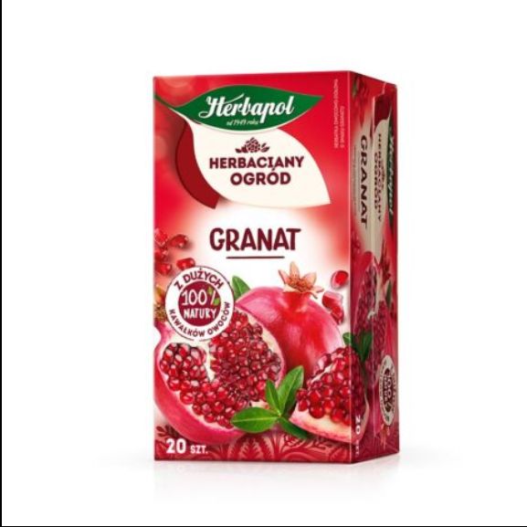 Pomegranate fruit tea