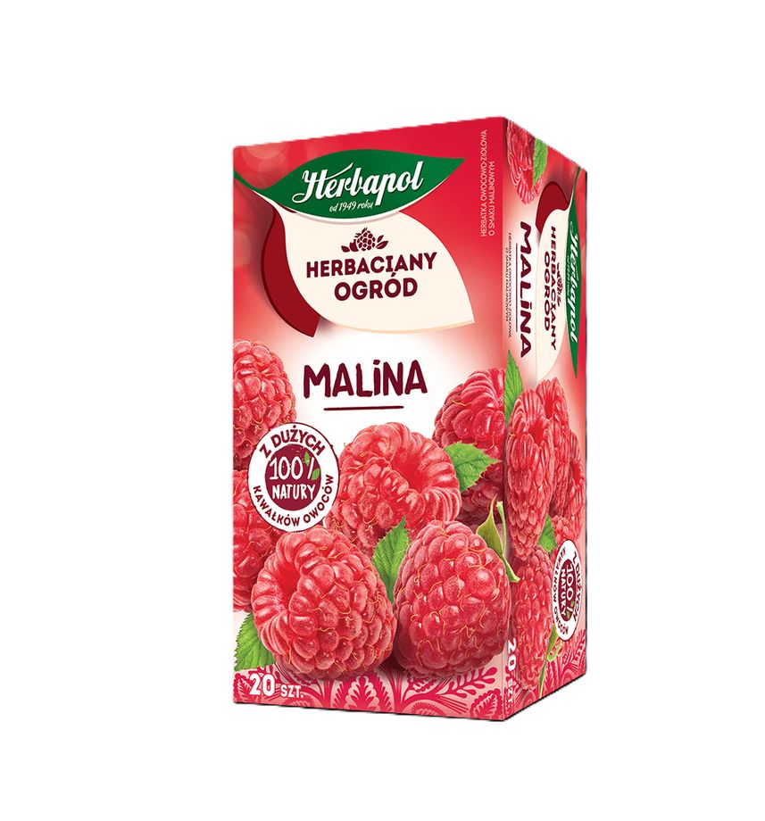 Raspberry fruit tea