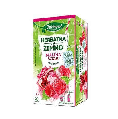 Cold brew tea – Raspberry &amp; Pomegrante