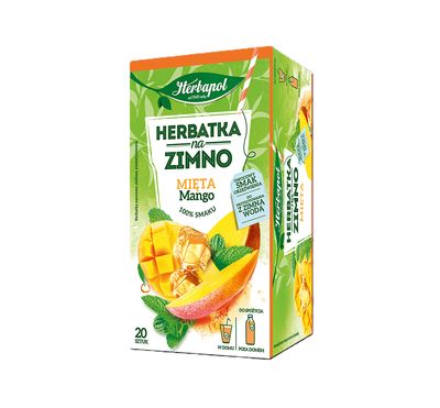 Cold brew tea – Mint &amp; Mango