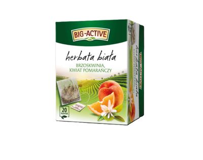 White tea with peach and orange blossom