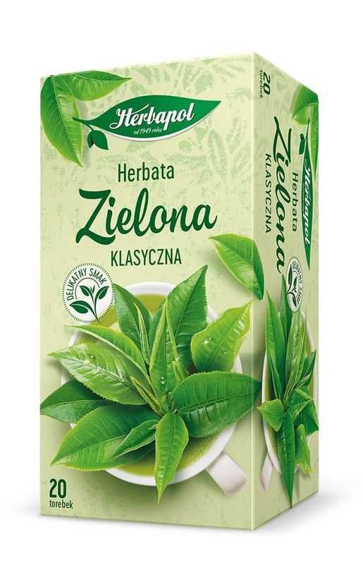 Classic Green tea in tea bags