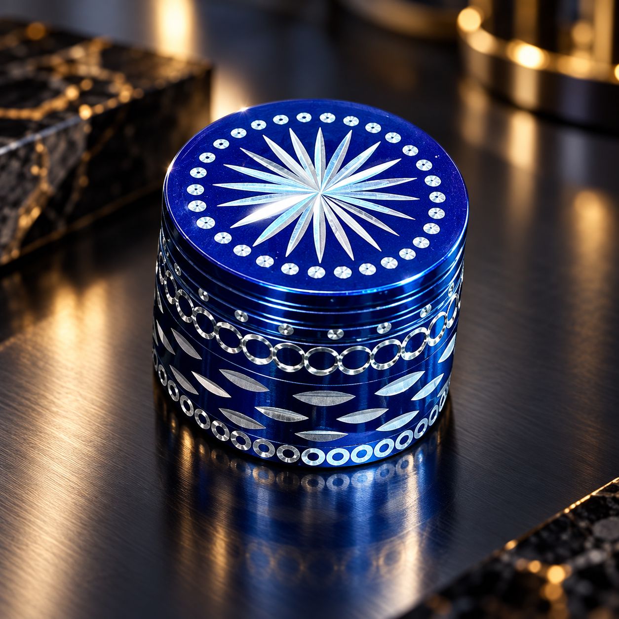 42MM STAR ENGRAVED GRINDER