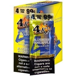 4K'S 4/1.19 BLUEBERRY PINEAPPLE CIGARILLO 4K'S 4/1.19 BLUEBERRY PINEAPPLE CIGARILLO