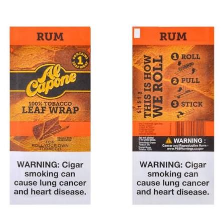 AL CAPONE WRAP RUM AL CAPONE WRAP RUM