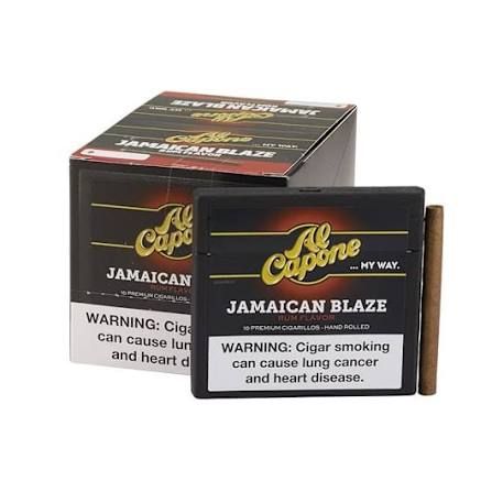 AL CAPONE CIGARILLOS JAMAICAN BLAZE AL CAPONE CIGARILLOS JAMAICAN BLAZE