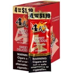 4K'S 4/1.19 SWEET DELICIOUS CIGARILLO 4K'S 4/1.19 SWEET DELICIOUS CIGARILLO
