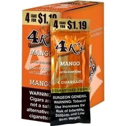 4K'S 4/1.19 MANGO CIGARILLO 4K'S 4/1.19 MANGO CIGARILLO