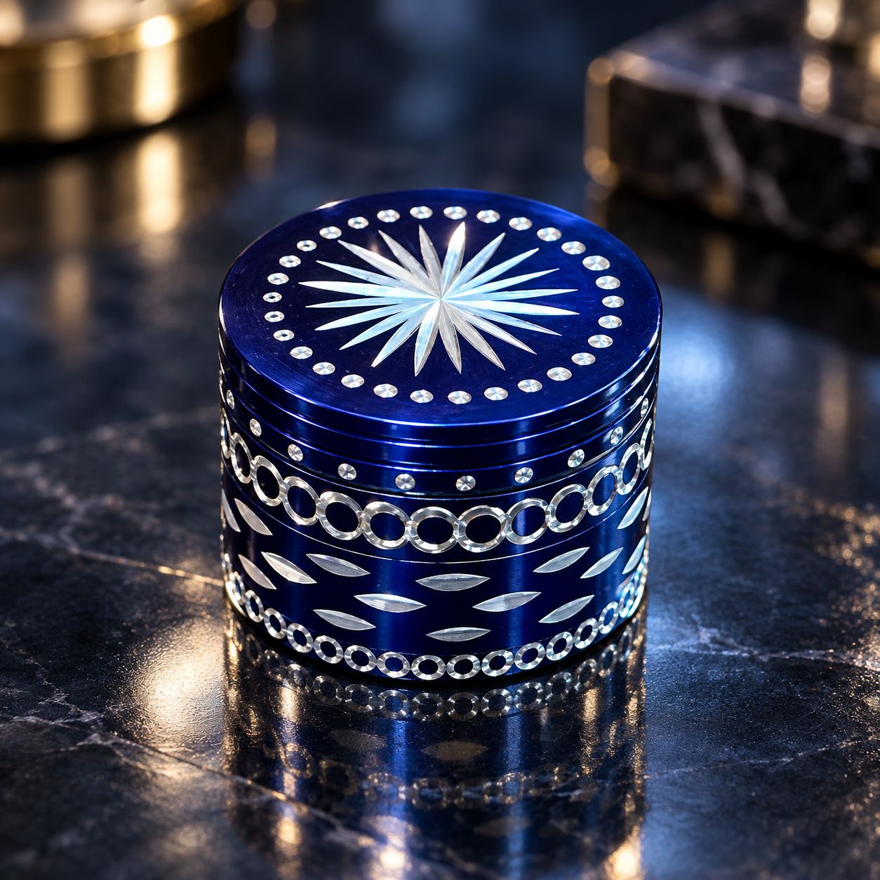 50MM STAR ENGRAVED GRINDER