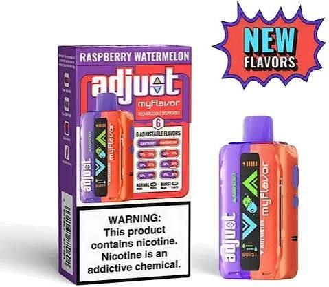 ADJUST 40K RASPBERRY WATERMELON ADJUST 40K RASPBERRY WATERMELON