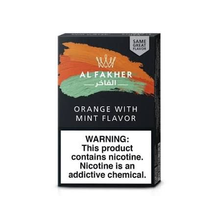 AL FAKHER 50G ORANGE WITH MINT