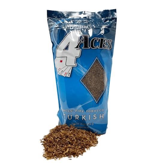 4 ACES PIPE TOBACCO TURKISH 6 OZ 4 ACES PIPE TOBACCO TURKISH 6 OZ