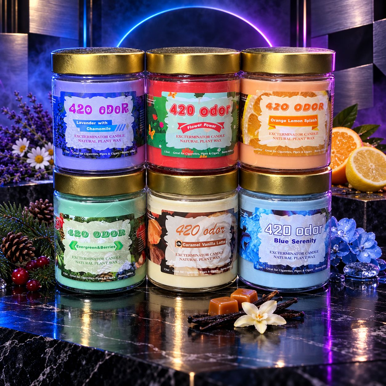 420 ODOR MULTIPLE SCENTS