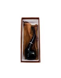 5.5 WOODEN SHERLOCK HAND PIPE 5.5 WOODEN SHERLOCK HAND PIPE