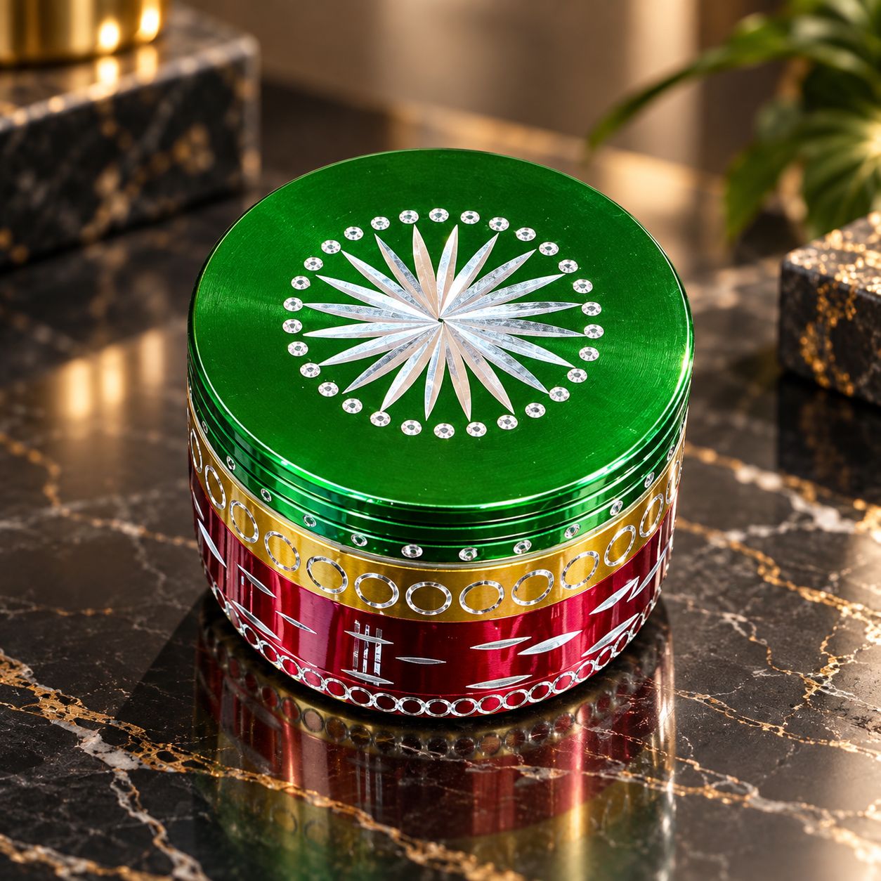 55MM STAR ENGRAVED GRINDER