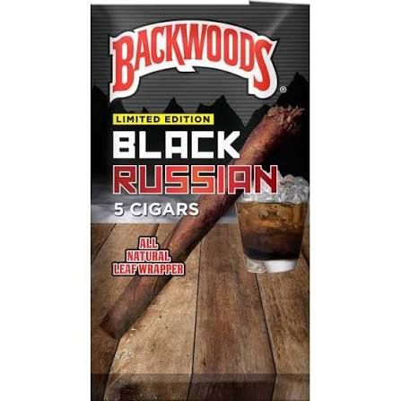 BACKWOOD 5PACK BLACK RUSSIAN BACKWOOD 5PACK BLACK RUSSIAN