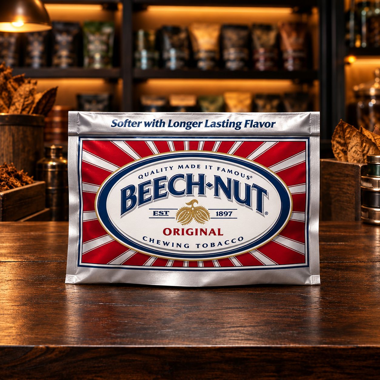 BEECH NUT CHEWING TOBACCO ORIGINAL