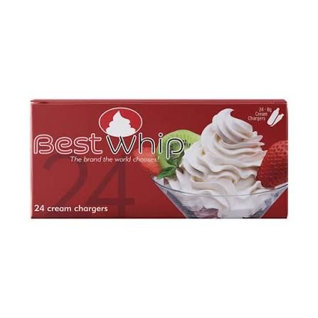 BEST WHIP 24 CREAM CHARGERS