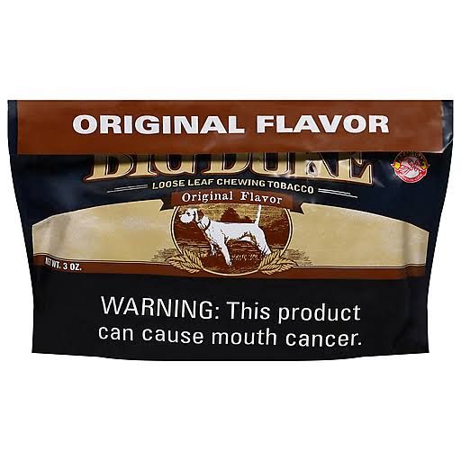 BIG DUKE LOOSE LEAF CHEWING TOBACCO ORIGINAL FLAVOR 3 OZ BIG DUKE LOOSE LEAF CHEWING TOBACCO ORIGINAL FLAVOR 3 OZ
