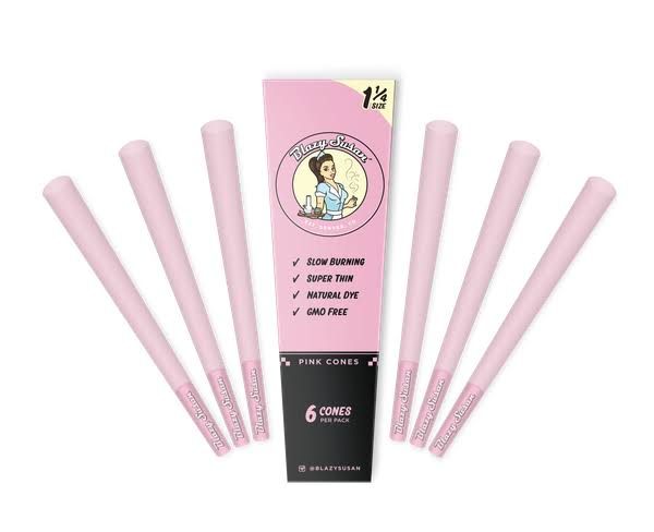 BLAZY SUSAN PREMIUM CONES 1 1/4 SIZE 6 CONES BLAZY SUSAN PREMIUM CONES 1 1/4 SIZE 6 CONES
