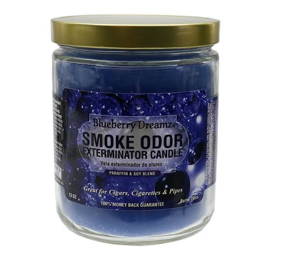 BLUEBERRY DREAMZ SMOKE ODOR EXTEMINATOR CANDLE 13OZ BLUEBERRY DREAMZ SMOKE ODOR EXTEMINATOR CANDLE 13OZ