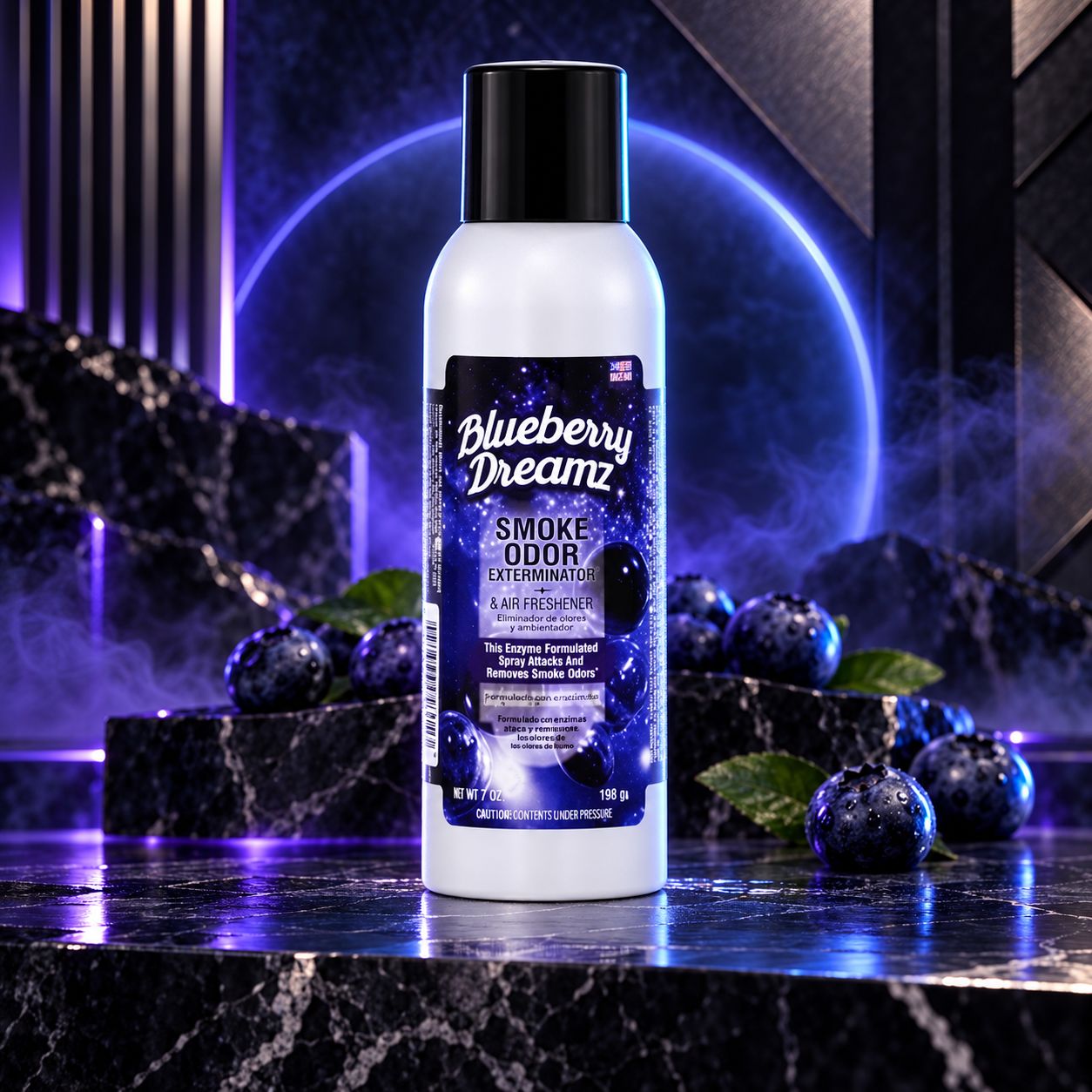 BLUEBERRY DREAMZ SMOKE ODOR EXTERMINATOR & AIR FRESHENER 7OZ BLUEBERRY DREAMZ SMOKE ODOR EXTERMINATOR & AIR FRESHENER 7OZ