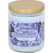 BLUE SERENITY SMOKE ODOR EXTEMINATOR CANDLE 13OZ BLUE SERENITY SMOKE ODOR EXTEMINATOR CANDLE 13OZ