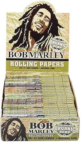 BOB MARLEY ORGANIC HEMP ROLLING PAPERS BOB MARLEY ORGANIC HEMP ROLLING PAPERS