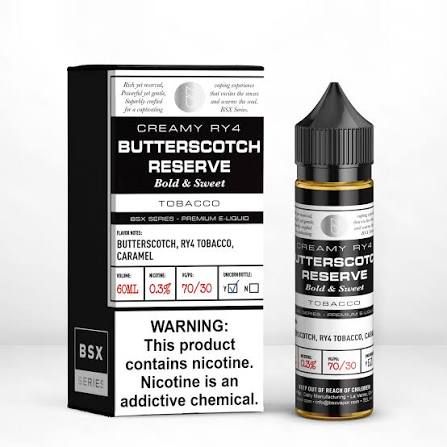 BSX BUTTERSCOTCH RESERVE 6MG BSX BUTTERSCOTCH RESERVE 6MG