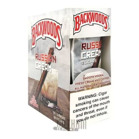 BACKWOODS 3 PACK RUSSIAN CREAM BACKWOODS 3 PACK RUSSIAN CREAM
