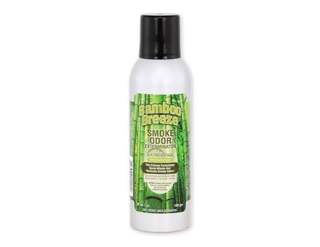 BAMBOO BREEZE SMOKE ODOR EXTERMINATOR & AIR FRESHENER 7OZ BAMBOO BREEZE SMOKE ODOR EXTERMINATOR & AIR FRESHENER 7OZ