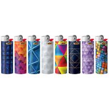 BIC Special Edition Geometric Series Pocket Lighters, Assorted Designs
