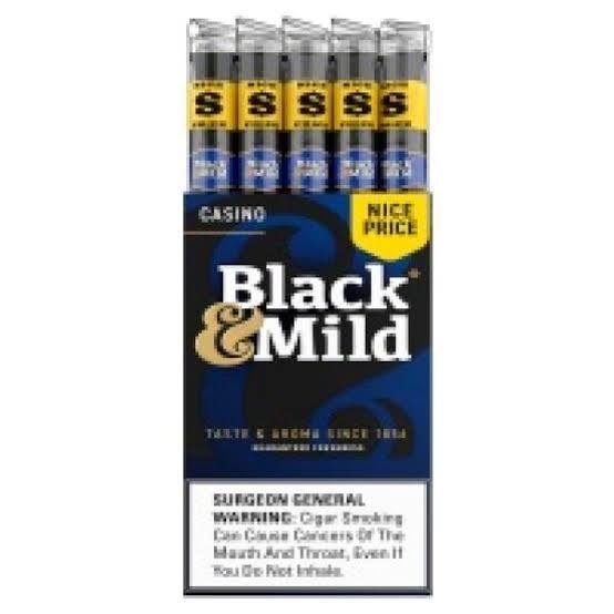 BLACK & MILD WOOD TIP CASINO BLACK & MILD WOOD TIP CASINO
